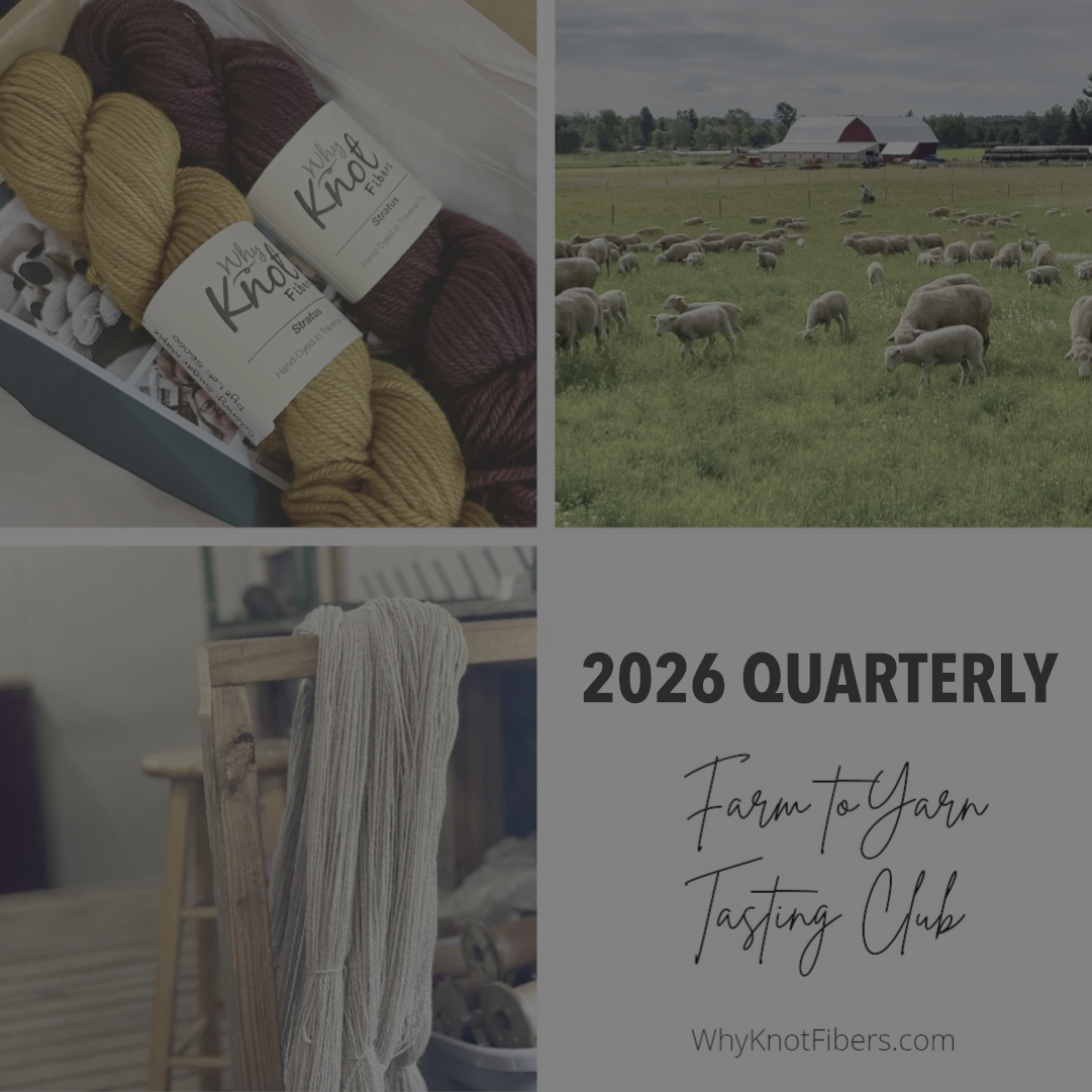 2026 Quarterly Farm-to-Yarn Tasting Club