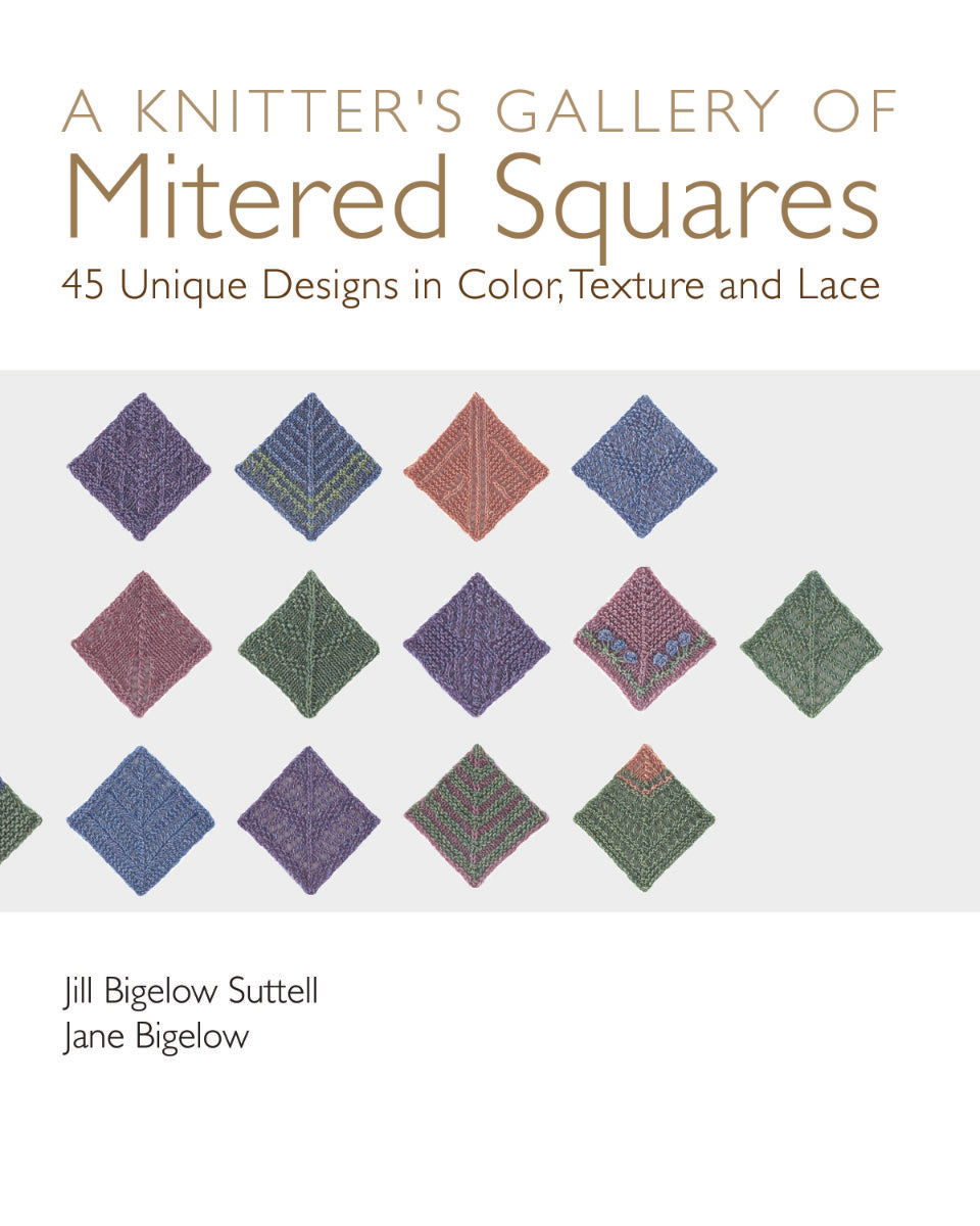 A Knitter's Gallery of Mitered Squares – Acorn & Oak Fibers