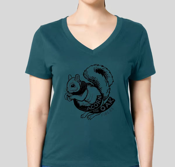 Acorn & Oak T-Shirt (Eddy the Squirrel)